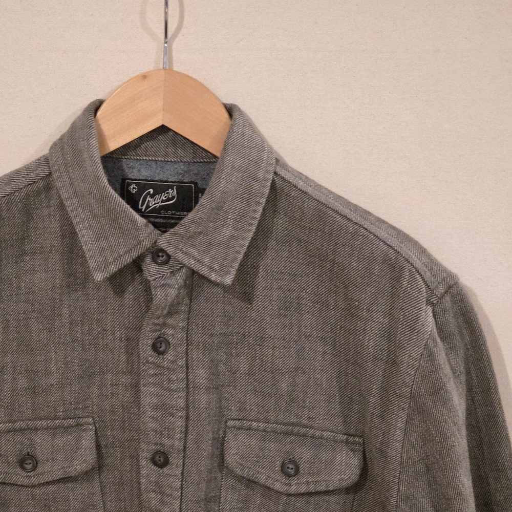 Grayers Flannel Button Down Shirt M